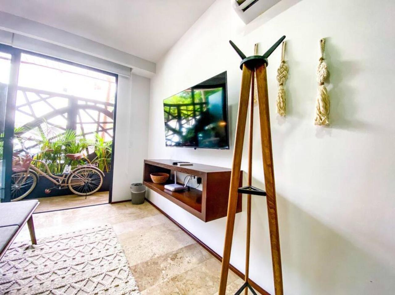 Modern Downtown With Rooftop, Pool, Gym And Parking Apartamento Tulum